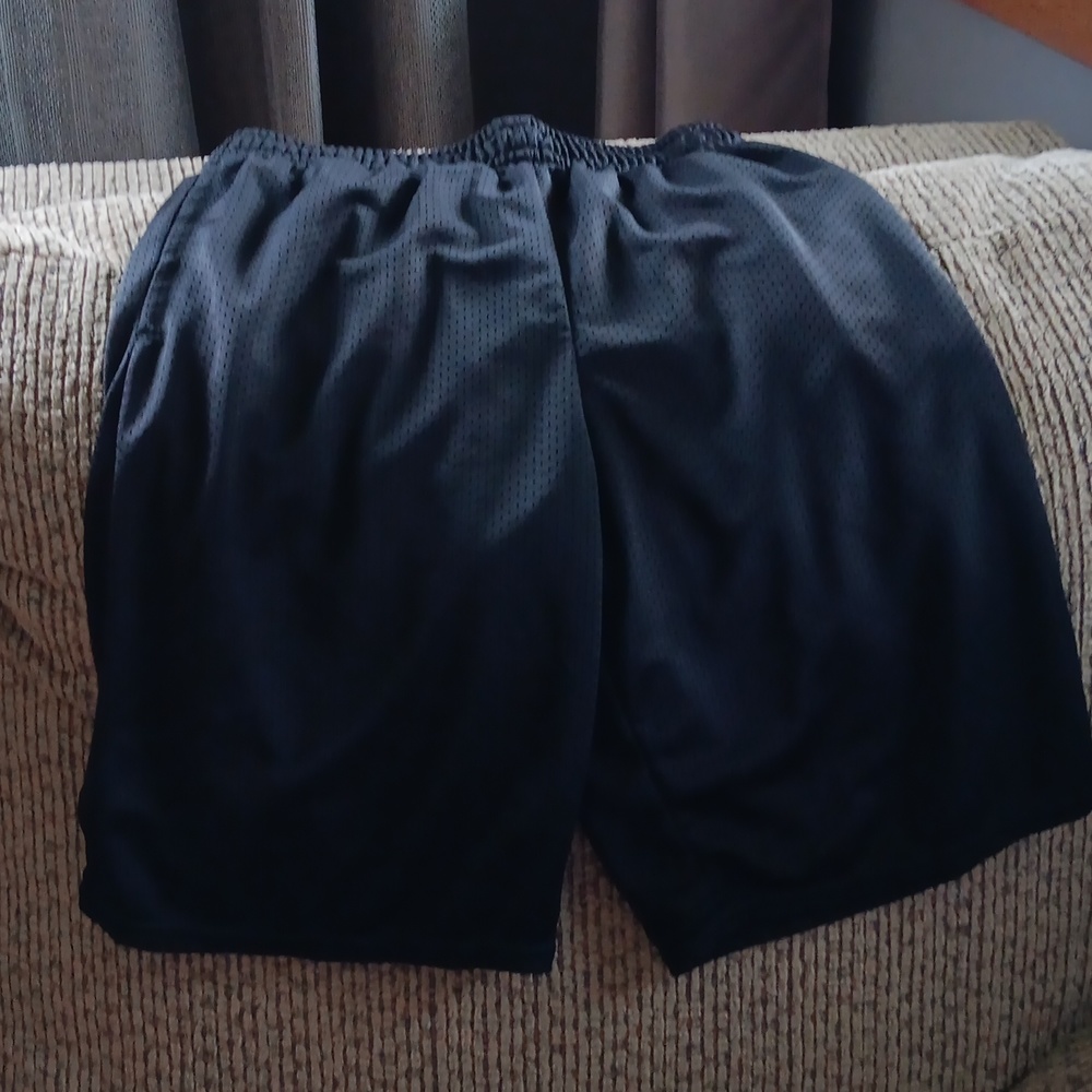 Athletic works boys 2X 18 black athletic shorts